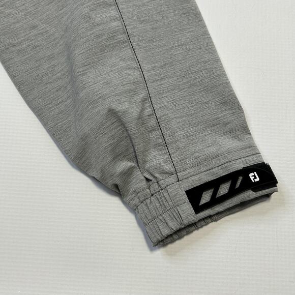 FootJoy DryJoys Golf Jacket Women's XL Gray Waterproof Windproof FJ Rain Shell - Picture 11 of 16